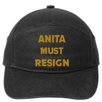 Anita Must Resign 7-Panel Snapback Hat