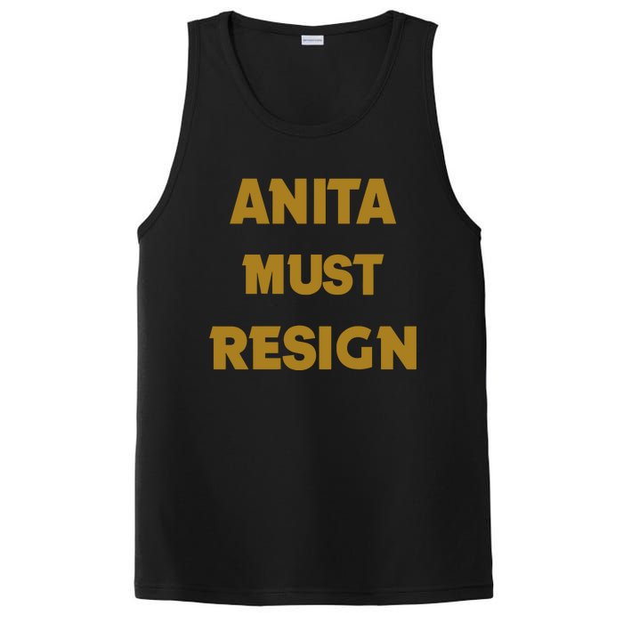 Anita Must Resign PosiCharge Competitor Tank