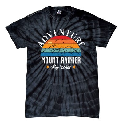 Adventure Mount Rainier Stay Wild Tie-Dye T-Shirt