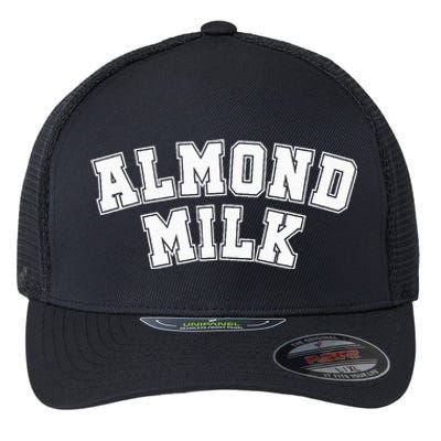 Almond Milk Retro Sports Arch Almond Milk Flexfit Unipanel Trucker Cap