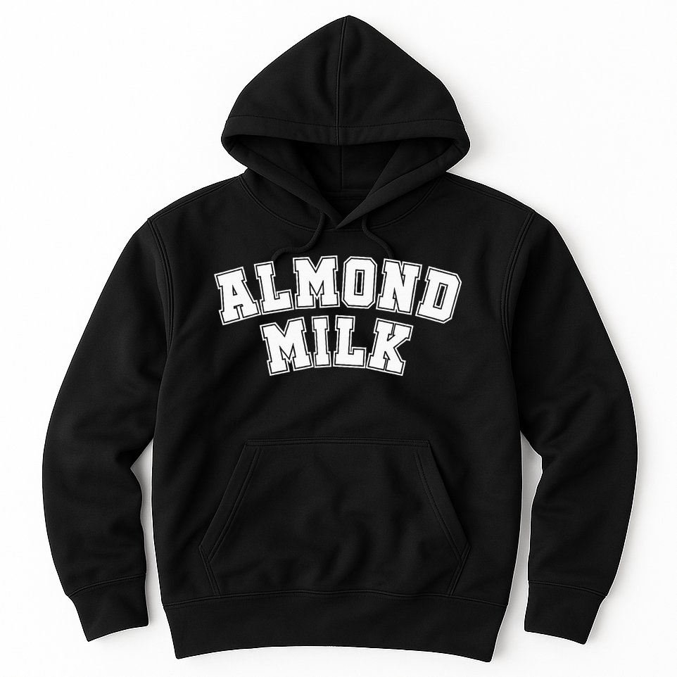 Almond Milk Retro Sports Arch Almond Milk Hoodie