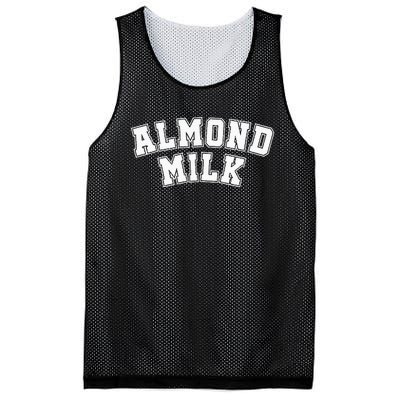 Almond Milk Retro Sports Arch Almond Milk Mesh Reversible Basketball Jersey Tank