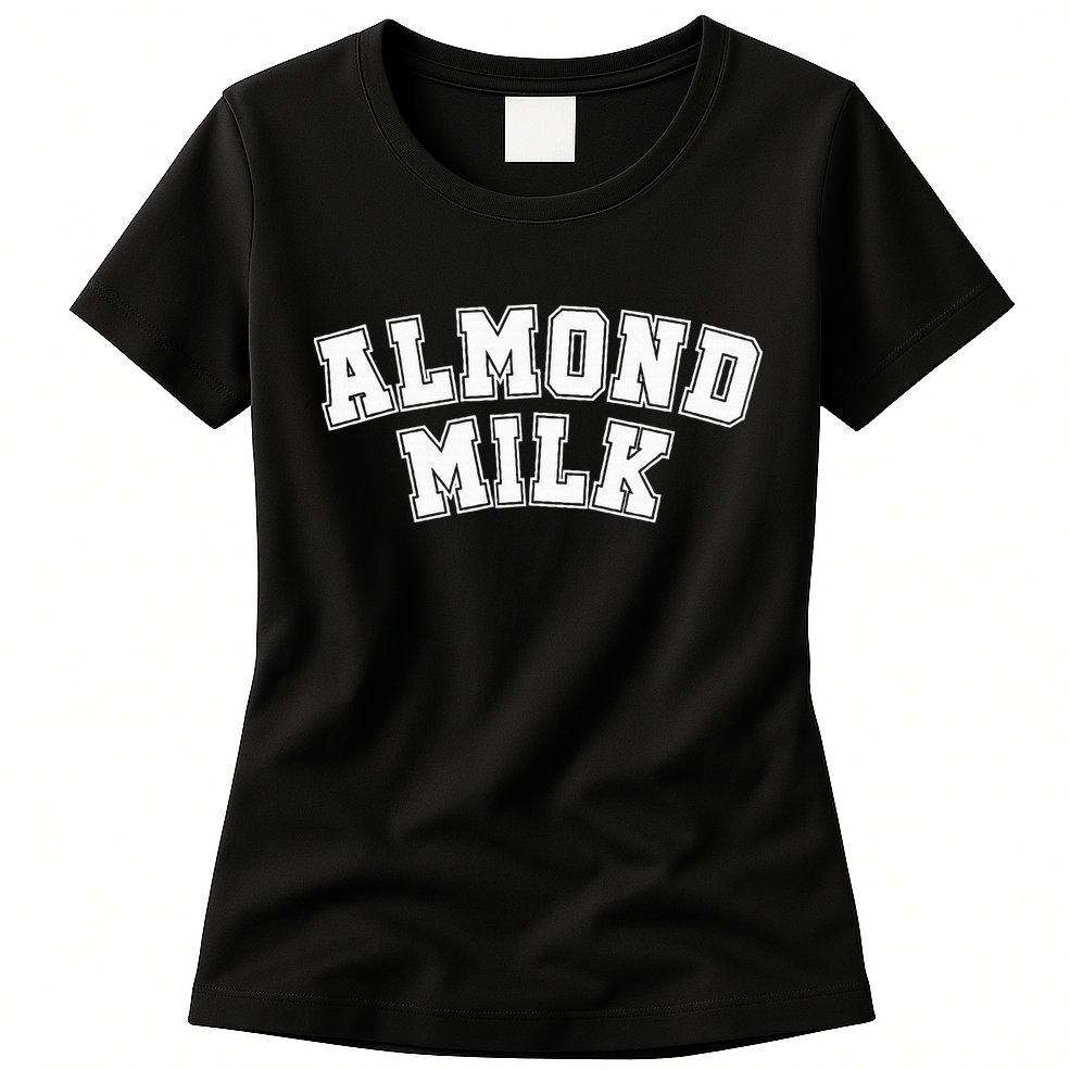 Almond Milk Retro Sports Arch Almond Milk Womens T-Shirt