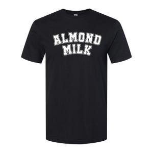 Almond Milk Retro Sports Arch Almond Milk Softstyle CVC T-Shirt