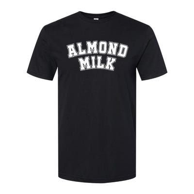 Almond Milk Retro Sports Arch Almond Milk Softstyle® CVC T-Shirt