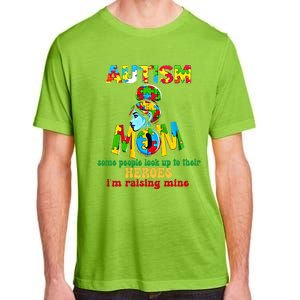 Autism Mom Raising Hero Cool Gift Adult ChromaSoft Performance T-Shirt