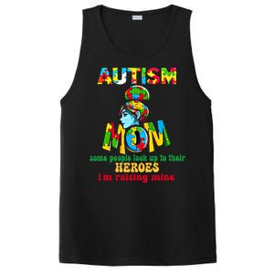 Autism Mom Raising Hero Cool Gift PosiCharge Competitor Tank