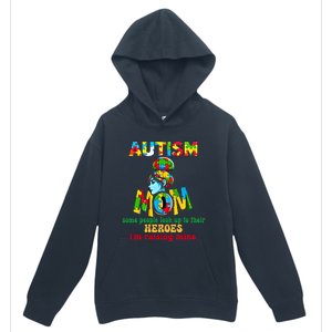 Autism Mom Raising Hero Cool Gift Urban Pullover Hoodie