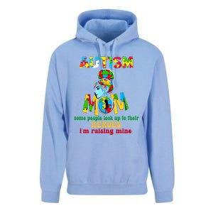 Autism Mom Raising Hero Cool Gift Unisex Surf Hoodie