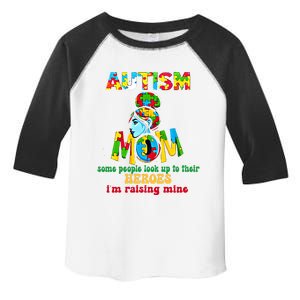 Autism Mom Raising Hero Cool Gift Toddler Fine Jersey T-Shirt