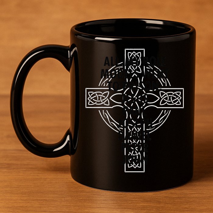 All My Role Models Went To Prison Jesus 11oz C Handle Ceramic Mug