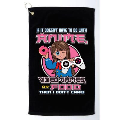 Anime Merch Stuff Gift Teen Trendy Anime Video Games Gift Golf Towel