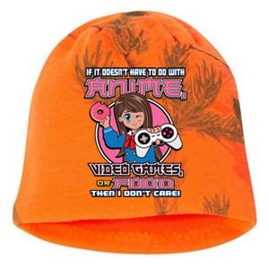 Anime Merch Stuff Gift Teen Trendy Anime Video Games Gift Kati - Camo Knit Beanie