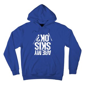 Are My Ski Ok? Skiing Snow Mountain Winter Gift Hoodie