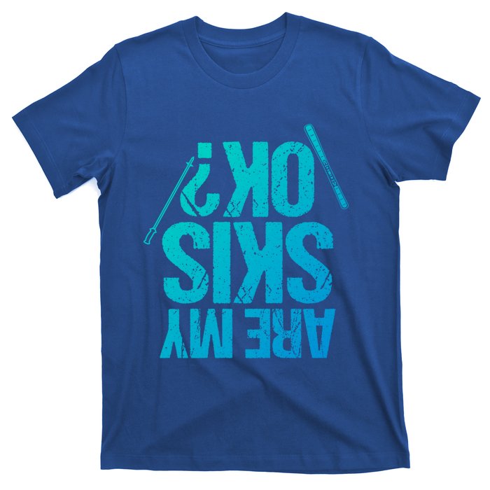 Are My Ski Ok? Skiing Snow Mountain Winter Gift T-Shirt