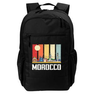 Africa Morocco Skyline Moroccans African Souvenir Gibraltar Daily Commute Backpack