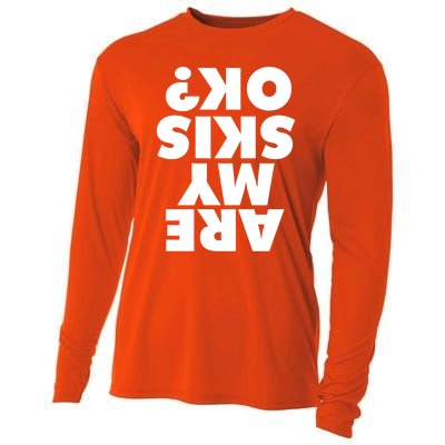 Are My Skis Ok? Gift Cooling Performance Long Sleeve Crew