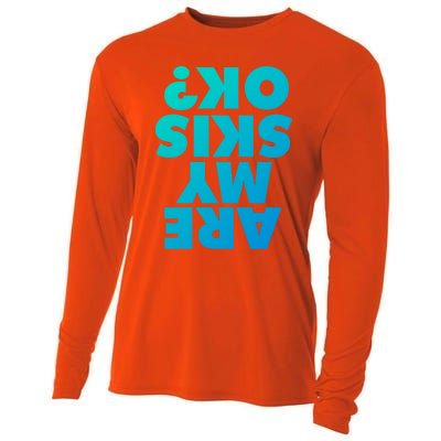 Are My Skis Ok? Gift Cooling Performance Long Sleeve Crew