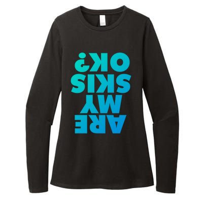 Are My Skis Ok? Gift Womens CVC Long Sleeve Shirt