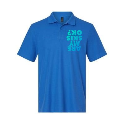 Are My Skis Ok? Gift Softstyle Adult Sport Polo