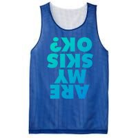 Are My Skis Ok? Gift Mesh Reversible Basketball Jersey Tank