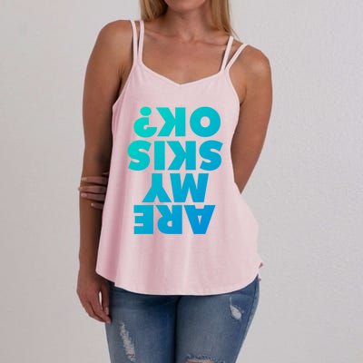 Are My Skis Ok? Gift Women's Strappy Tank