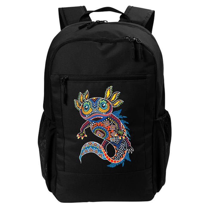 Ambystoma Mexicanum Salamander Mexican Design Cute Axolotl Backpack