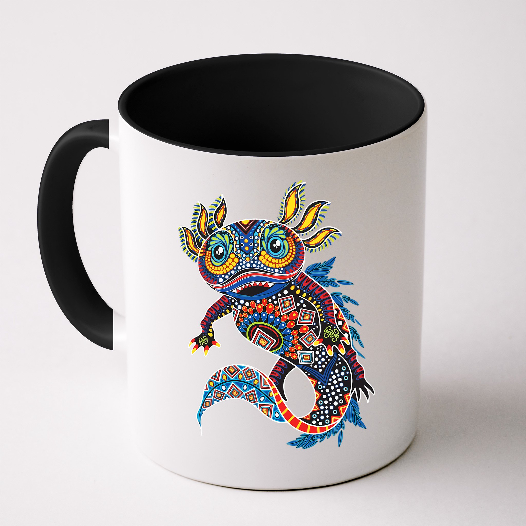Ambystoma Mexicanum Salamander Mexican Design Cute Axolotl Mug