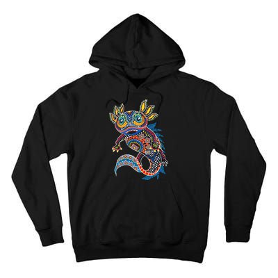 Ambystoma Mexicanum Salamander Mexican Design Cute Axolotl Tall Hoodie