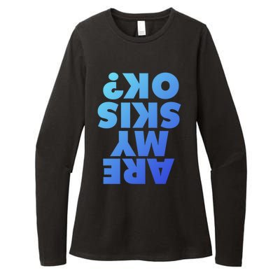 Are My Skis Ok? Gift Womens CVC Long Sleeve Shirt