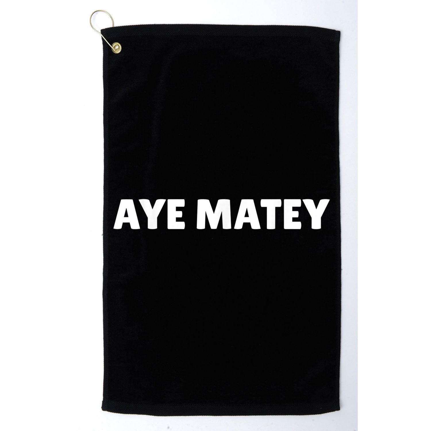 AYE MATEY SHIRT - I'm 80 years tee - 80th birthday tshirt Golf Towel