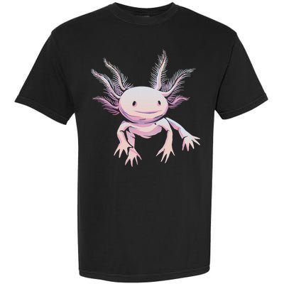 Axolotl Mexican Salamander Drawing Lizard Realistic Axolotl  Garment-Dyed Heavyweight T-Shirt