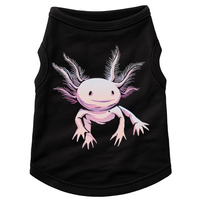 Axolotl Mexican Salamander Drawing Lizard Realistic Axolotl  Doggie Tank
