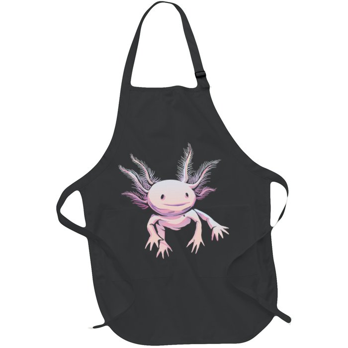 Axolotl Mexican Salamander Drawing Lizard Realistic Axolotl  Apron