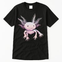 Axolotl Mexican Salamander Drawing Lizard Realistic Axolotl  Tall T-Shirt