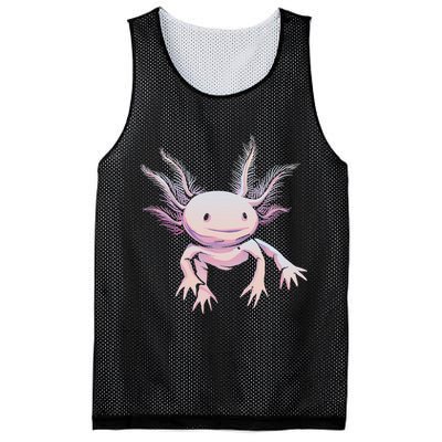Axolotl Mexican Salamander Drawing Lizard Realistic Axolotl  Mesh Reversible Basketball Jersey Tank