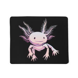 Axolotl Mexican Salamander Drawing Lizard Realistic Axolotl  Mousepad