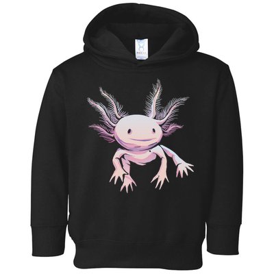 Axolotl Mexican Salamander Drawing Lizard Realistic Axolotl  Toddler Hoodie