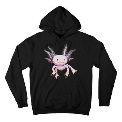Axolotl Mexican Salamander Drawing Lizard Realistic Axolotl  Tall Hoodie
