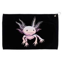 Axolotl Mexican Salamander Drawing Lizard Realistic Axolotl  Grommeted Golf Towel