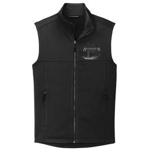 Annapolis Maryland Sailing Capital Of The World Collective Smooth Fleece Vest