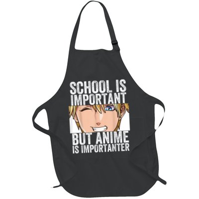 Anime Merch School Is Important But Anime Is Importanter Apron