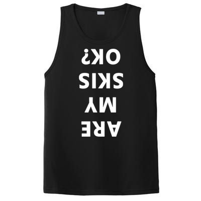 Are My Skis Okay Winter Funny Skiing Gift PosiCharge Competitor Tank