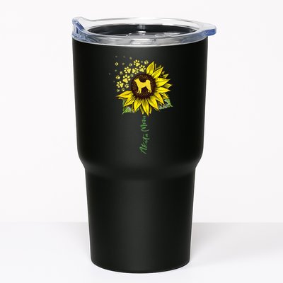 Akita Mom Sunflower Akita Inu Lover Gifts Dog Mom Tumbler