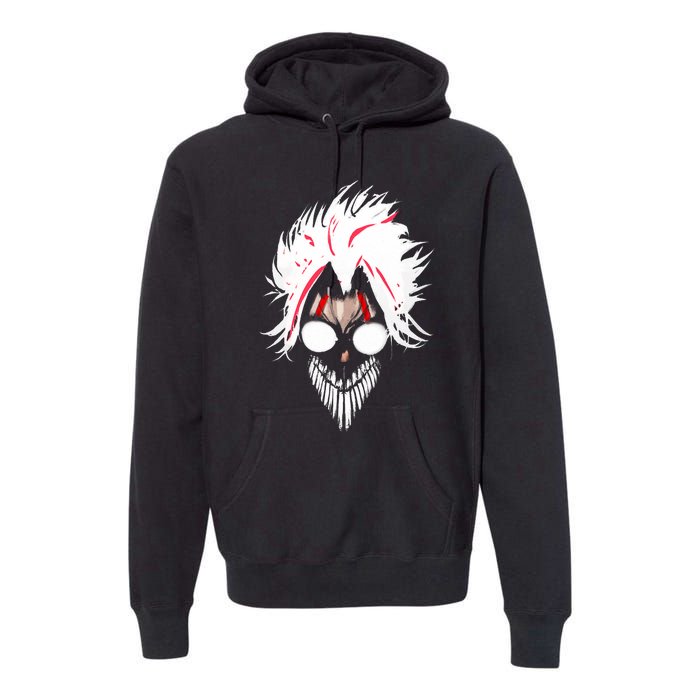 Anime Manga Shonen Character Dandadan Okarun Mask Premium Hoodie