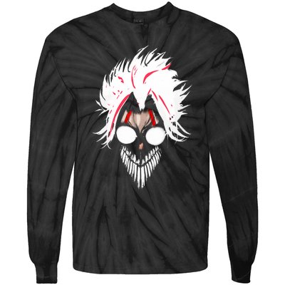 Anime Manga Shonen Character Dandadan Okarun Mask Tie-Dye Long Sleeve Shirt