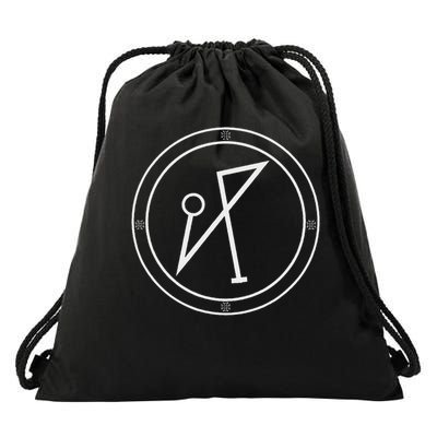 Archangel Michael Sigil Protection Courage Drawstring Bag