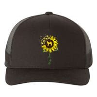 Akita Mom Sunflower Akita Inu Lover Gifts Dog Mom Yupoong Adult 5-Panel Trucker Hat