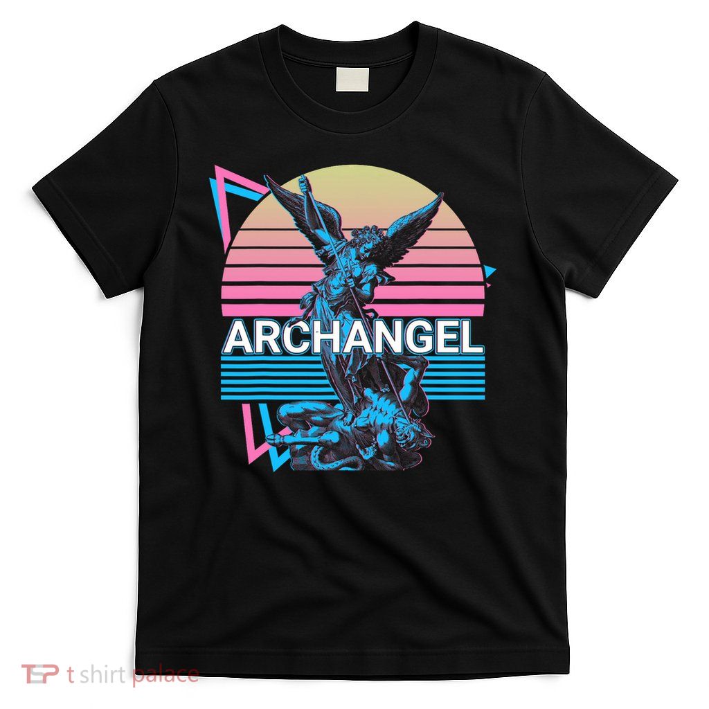 Archangel Michael Saint Michael Retro T-Shirt