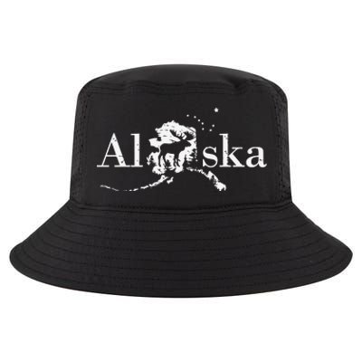 Alaska Map State Cool Comfort Performance Bucket Hat